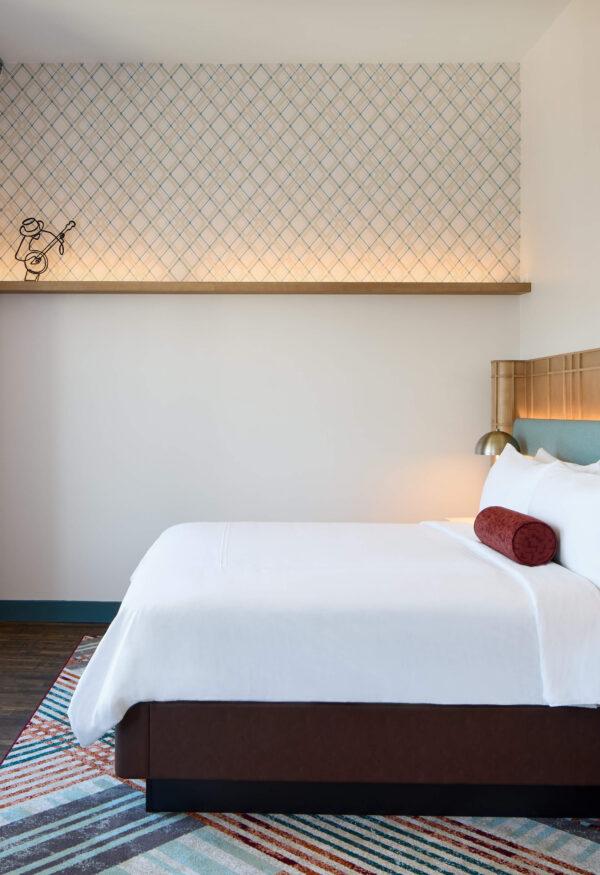 Spindle Studio King Bed Area